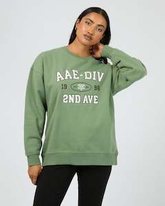 Avenue Relaxed Crew - Khaki