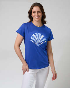 Stella And Gemma: Classic Tee Palermo Passion - Electric Blue
