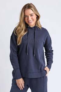 Sweats Hoodies: Simplified Hoodie - Navy