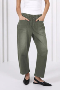 Leo Barrell Pants - Khaki