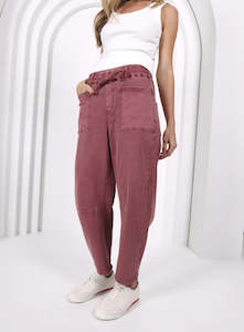 Jeans: Leo Barrell Pants - Sunset