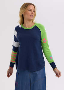 Knitwear: My Happy Jumper - Denim