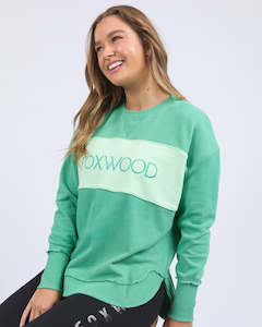 Clothing Sale: Simplified Tonal Sweatshirt - Green