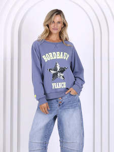 Sweats Hoodies: Bordeaux Sweatshirt - Blue