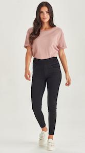 Junkfood Jeans Bella Jean: Bella Jean - Black