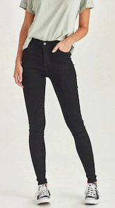 Junkfood Rocker Jean: Rocker Jeans - Tall Black