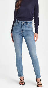 Junk Food: Peach Push Ups Short Stuff - Blue