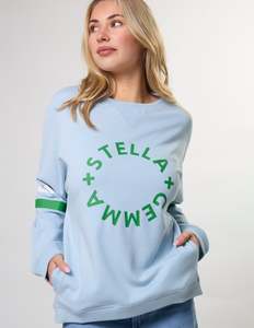 Newport Pocket Sweatshirt - Sky Blue Rotation