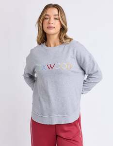 Simplified Confetti Sweatshirt - Grey Marle