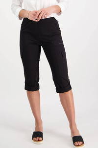 Clothing Sale: Poplin Cargo Pant - Black