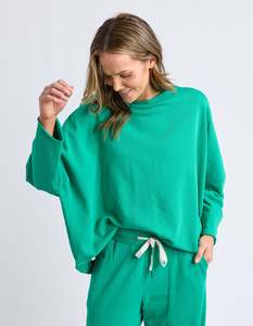 Gab Long Sleeve Sweater - Turquoise