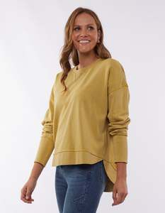 Sweats Hoodies: Delilah Crew - Gold