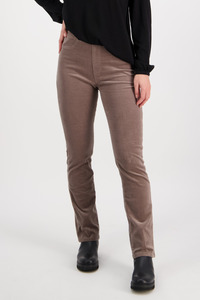Bay Cord Pull On Pants - Taupe SS