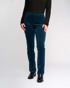 Bay Cord Pull On Pants - Petrol SS