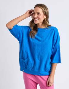 Larger Sizes: Mazie Sweatshirt - Royal Blue