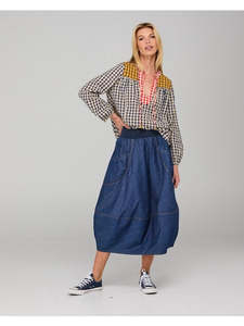 Guru Skirt - Dark Denim