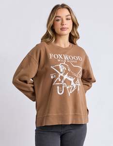 Sweats Hoodies: Wild Rodeo Crew - Toasted Coconut
