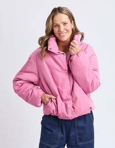 Poppy Puffer Jacket - Quartz Pink
