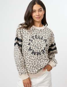 Stella And Gemma: Essential Sweatshirt - Leopard