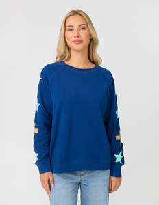 Stella And Gemma: Essential Sweatshirt - Navy