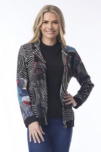 Cardigans: Benin Cardigan - Print