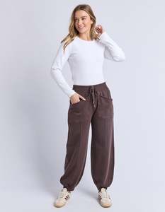 Leo Track Pants - Coffee