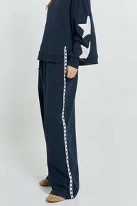 Saskia Trackpants - Navy