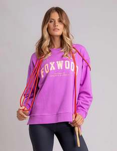 Interval Crew - Purple With Orange