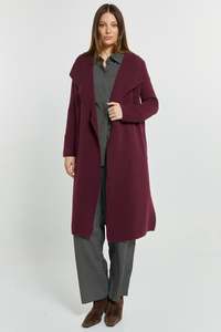 Clothing Sale: Lana Coatigan - Wine