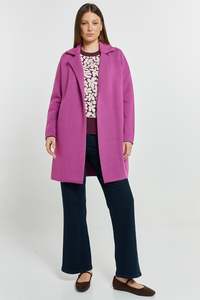 Clothing Sale: Bristol Coatigan - Mulberry