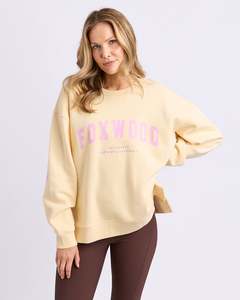 Clothing Sale: Interval Crew - Lemon with Pink
