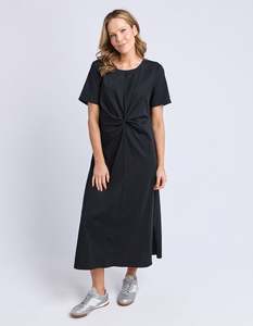 Dresses: Twister Dress - Black