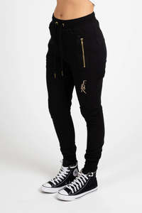 Sweatpants Joggers: Escape Trackies FDR - Black