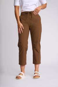Henley 7/8 Pull On Pants - Pecan SS