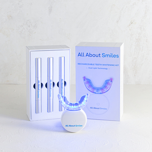 Products: All About Smiles LED Teeth Whitening Kit