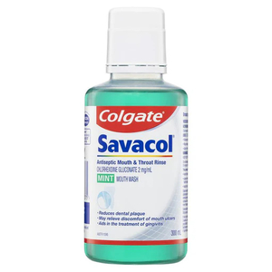 Products: Savacol Green Alcohol-Free Mouthwash 300 mL
