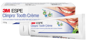 Products: 3M Clinpro Tooth Crème – Vanilla Mint
