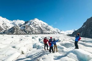 Products: The Adventure: Tasman Glacier Heli-Hiking - All about New Zealand Travel