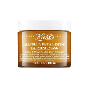 Masks Peels: Kiehl's Calendula Petal-Infused Calming Mask 100ml 科颜氏金盏花面膜