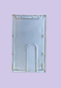 Hard Plastic - Portrait Clear - Allcard Services NZ
