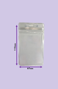 Heavy Duty Plastic - Zip Lock (P115x67) - Allcard Services NZ