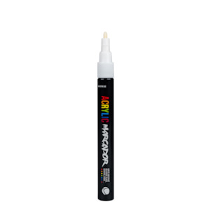 Mtn Acrylic Marcador: MTN Acrylic Marcador 1mm White