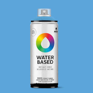 Water Based: MTN Water Based 400ml RV-336 Mykonos Blue