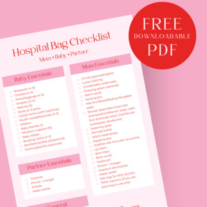 Hospital Bag Checklist
