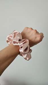 Alle Ana "HoldHer" Satin Scrunchie