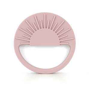 Alle Ana Sun Silicone Teether - Blush