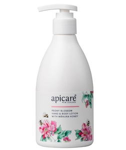 Apicare Peony Blossom Hand & Body Lotion 300mL