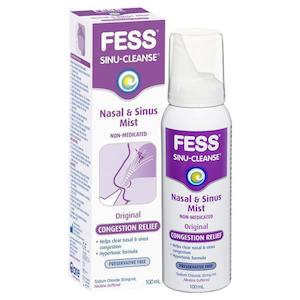 Products: FESS Sinu Cleanse Sinus and Nasal Mist 100ml