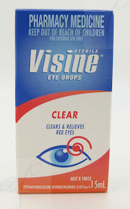 Products: Visine Clear Eye Drops