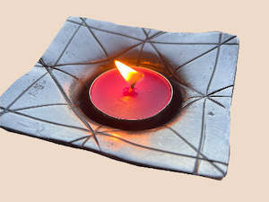 Wrought Iron Tealight Candle Holder
